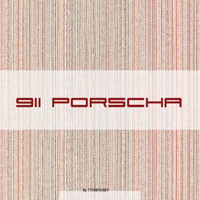 911 Porscha example